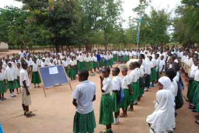 The school assembly - Uhuru